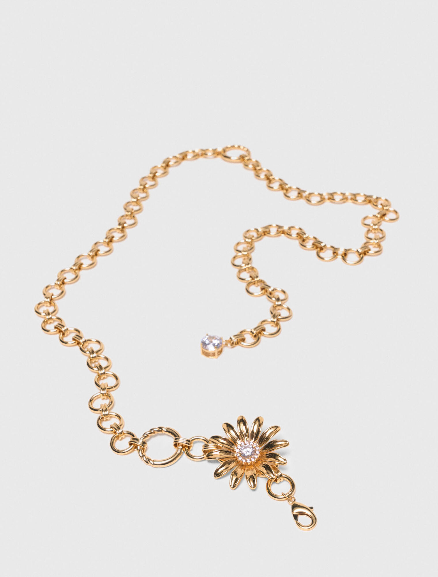 Ketteng&uuml;rtel mit Blumen