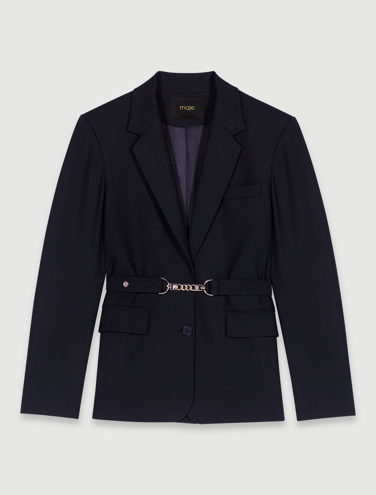 Kostümjacke mit Gürtel