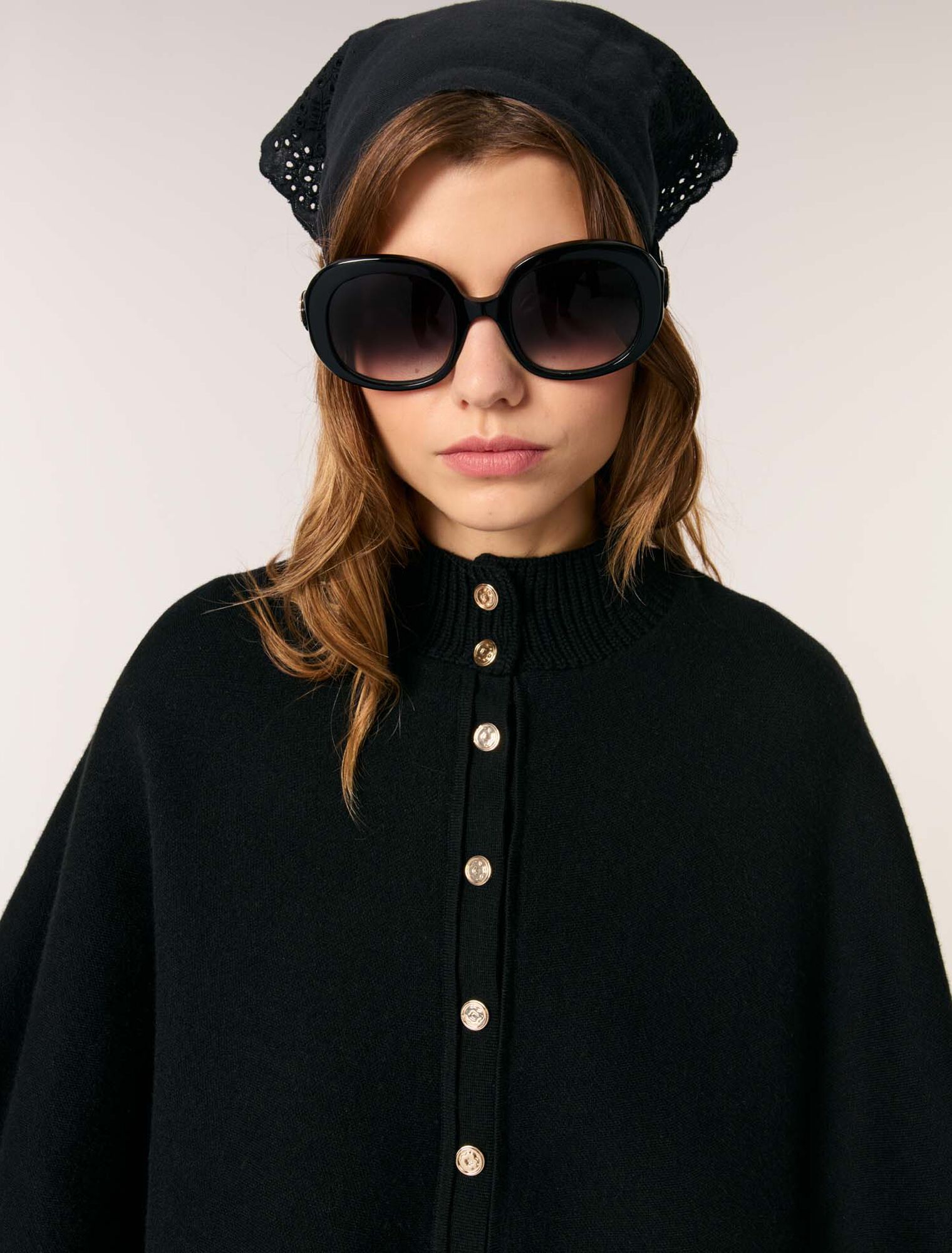 Cardigan im Cape-Look