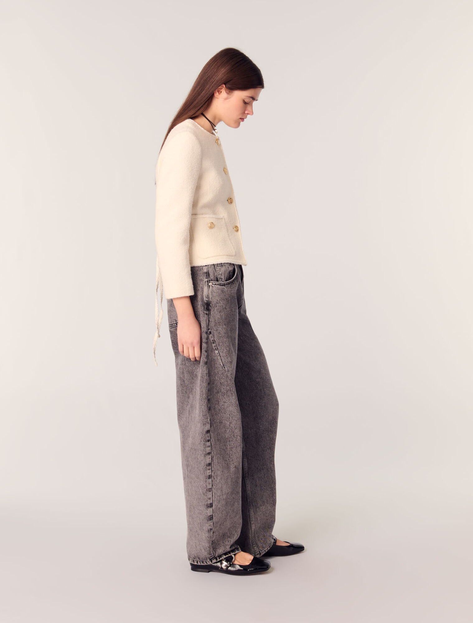 Taillierte Jacke