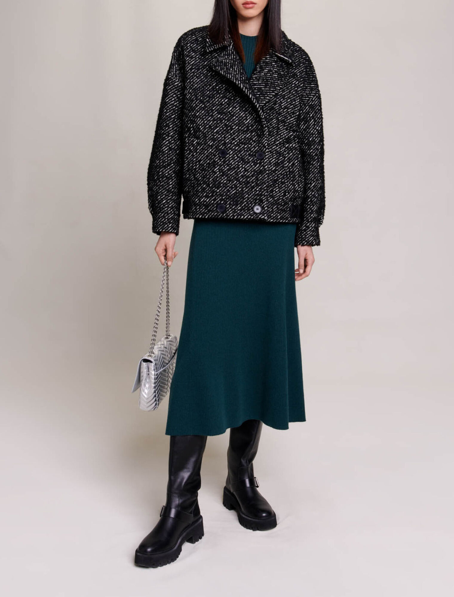 Strukturierter Mantel