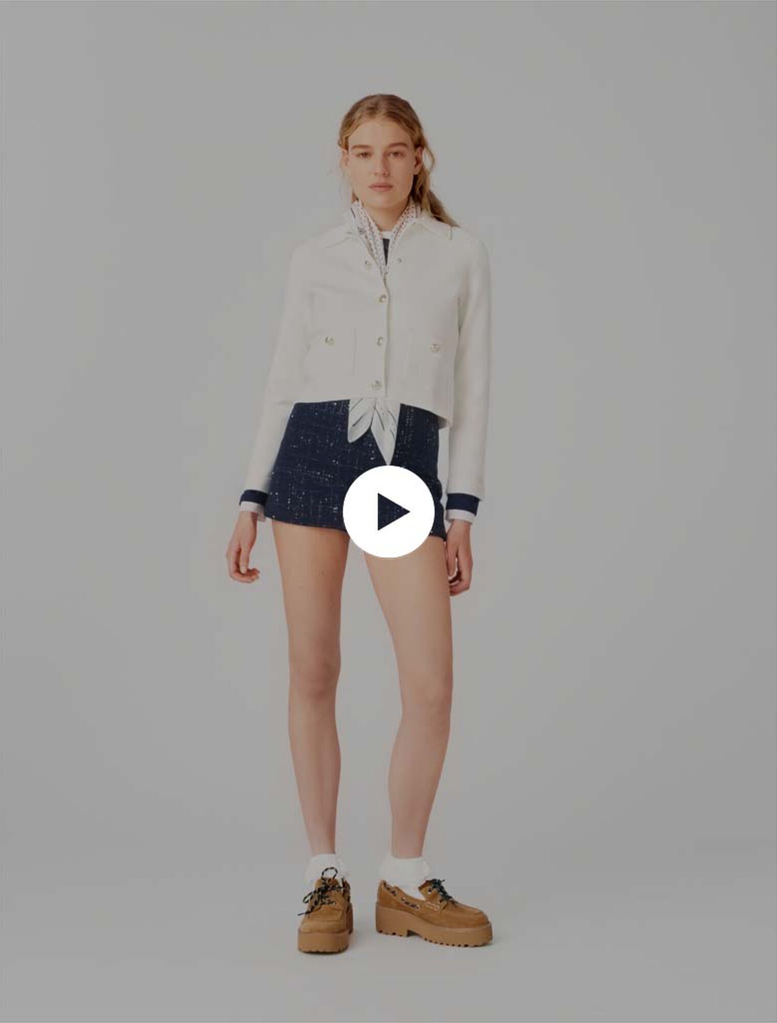 Shorts Trompe-l'Oeil