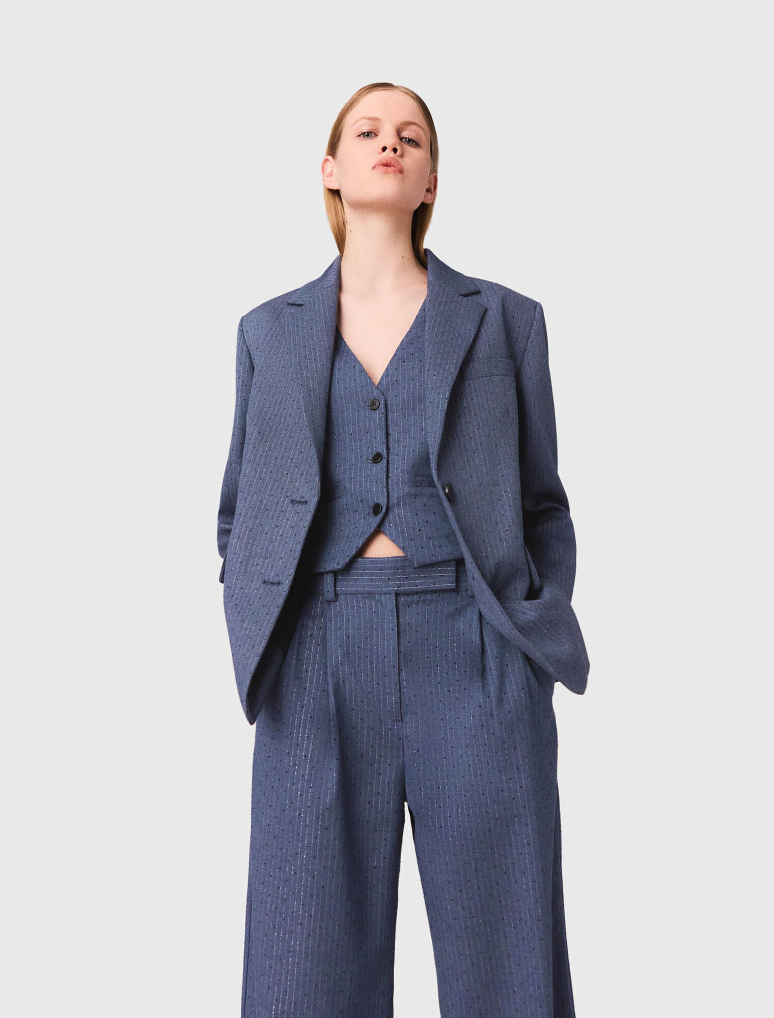 Blazer mit Strass