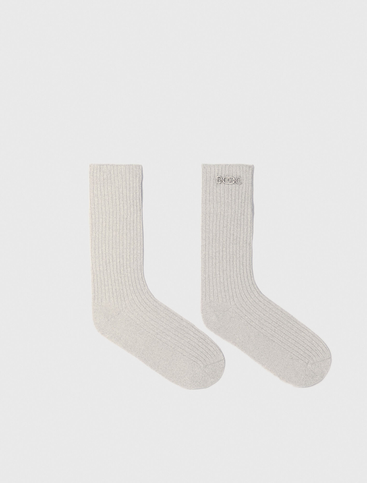 Lurex-Socken
