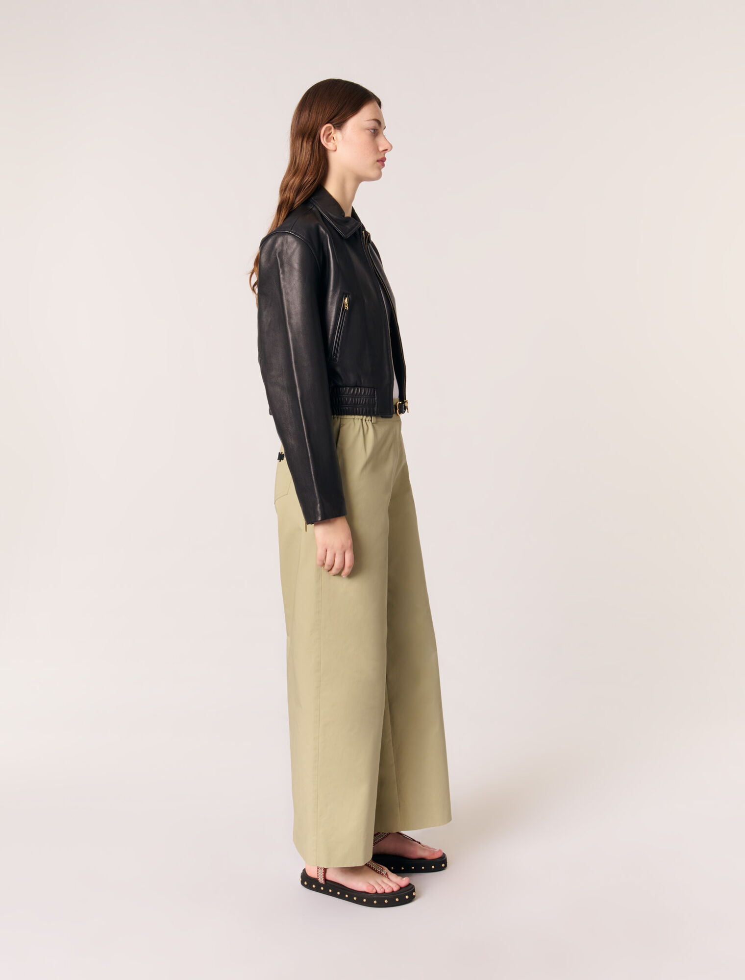 Lederblouson