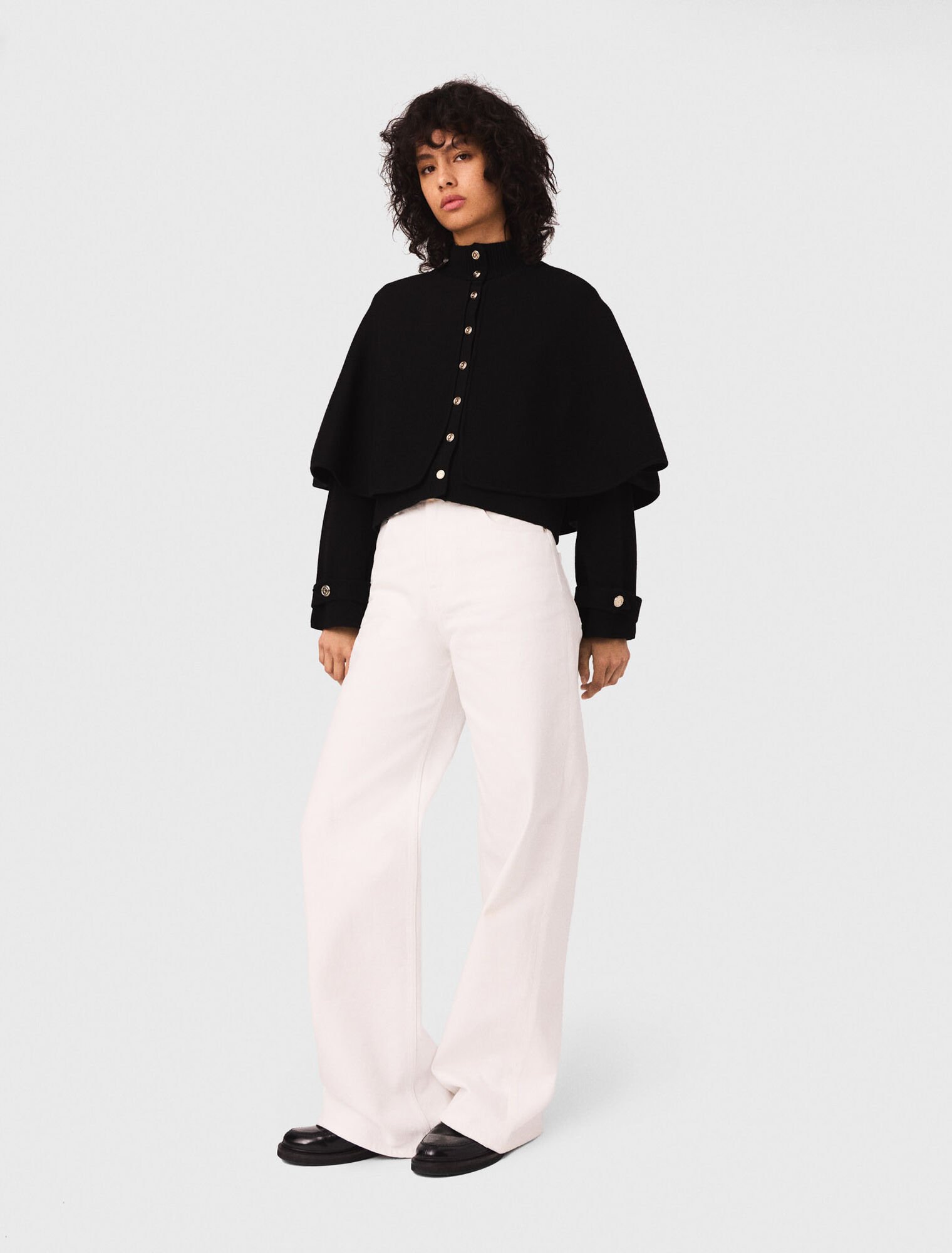 Cardigan im Cape-Look