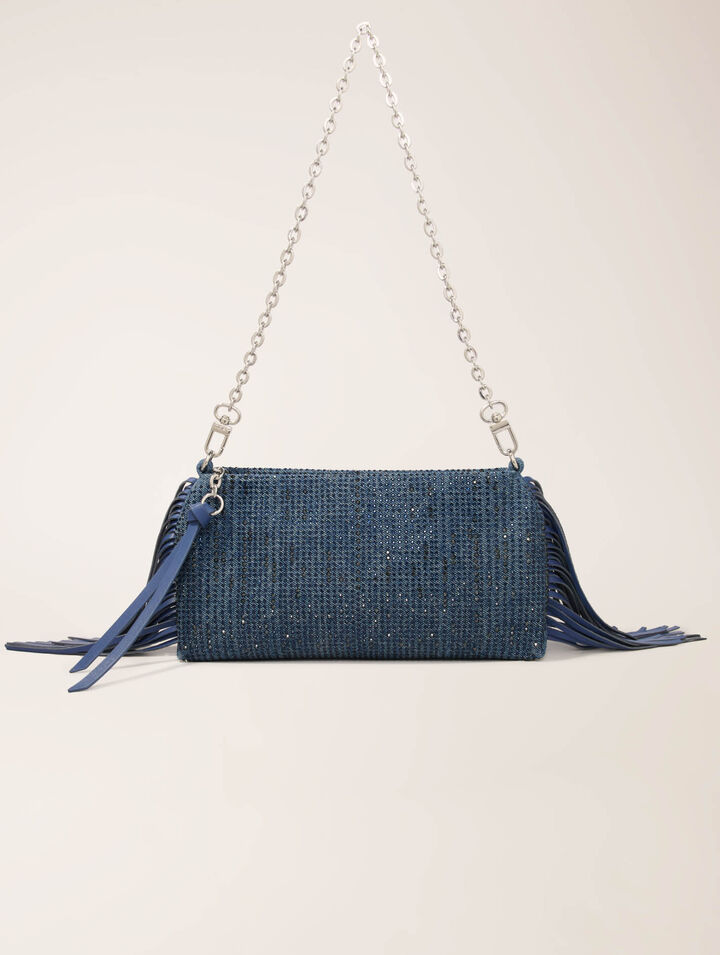 Clutch Miss M Pouch aus Denim