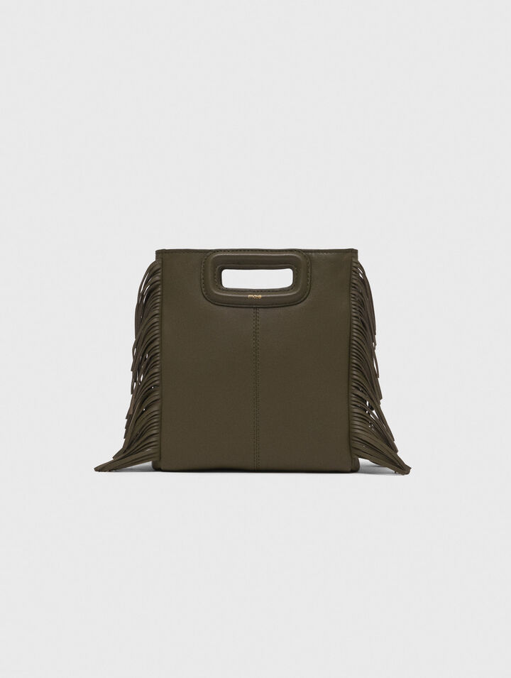 M-Tasche aus Glattleder