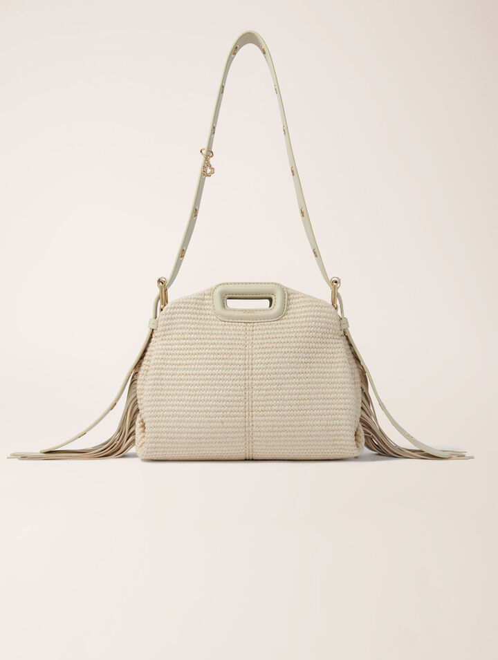 Mini M-Tasche mit Basteffekt