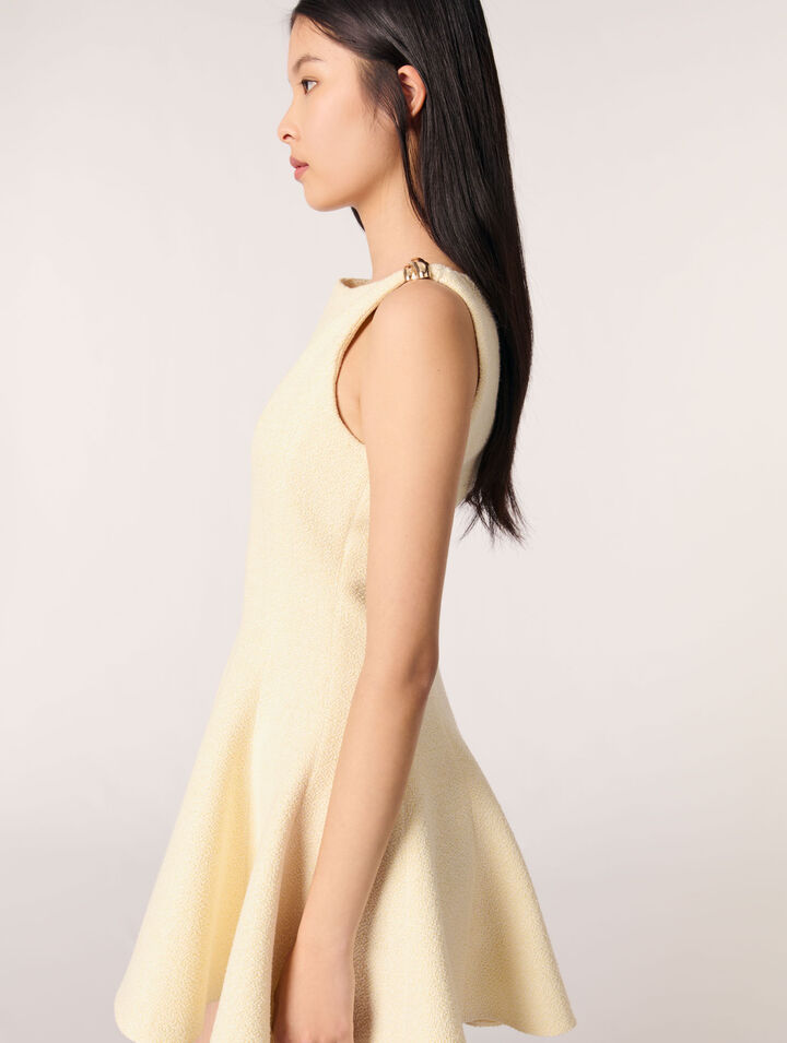 Kurzes Tweed-Kleid