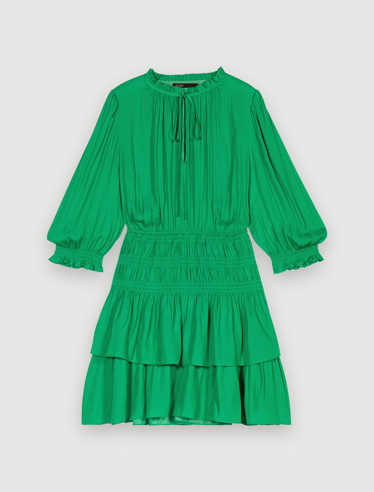 Kurzes Volantkleid