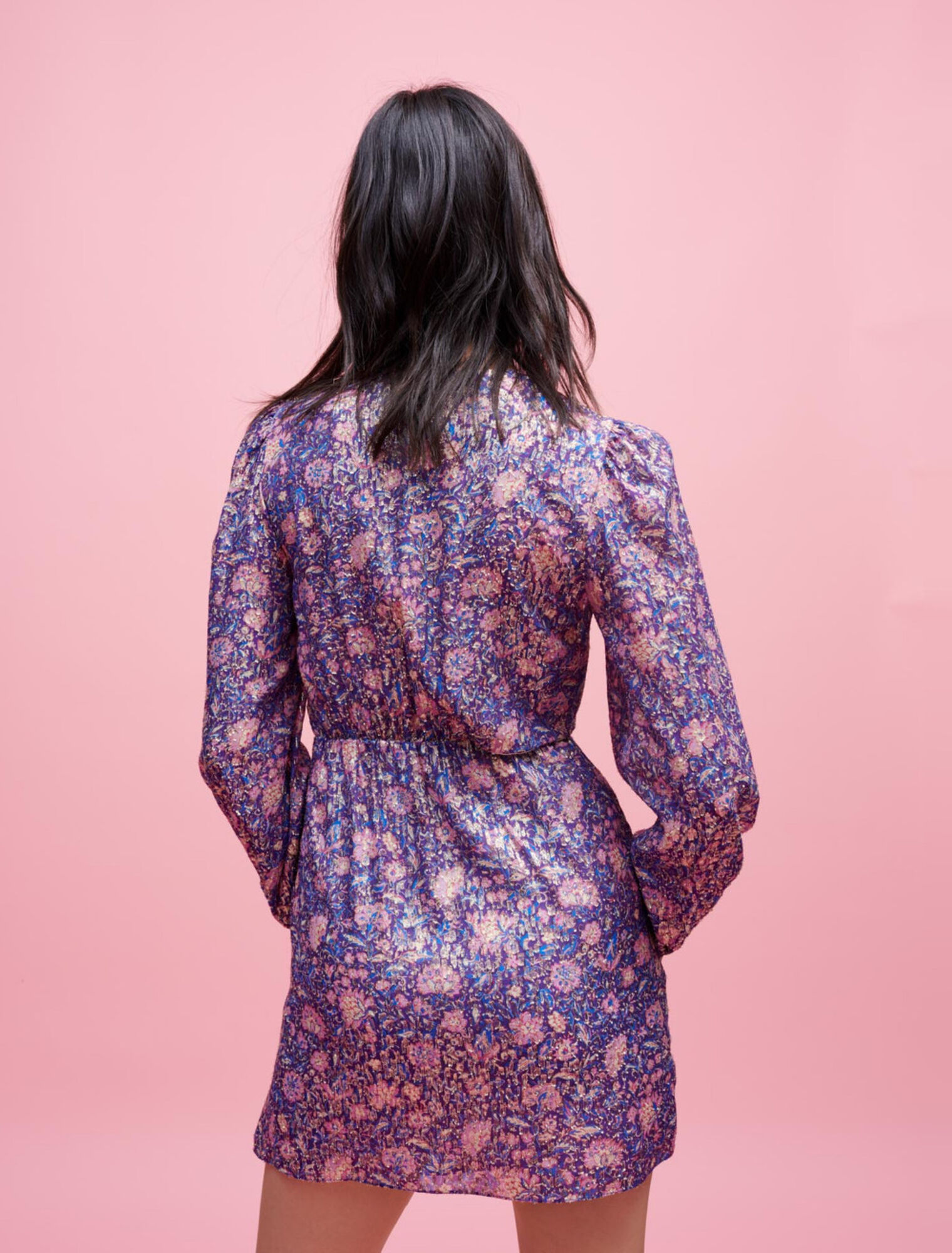 Bedrucktes Viskosekleid
