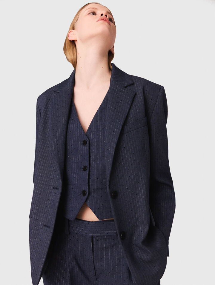 Blazer mit Strass