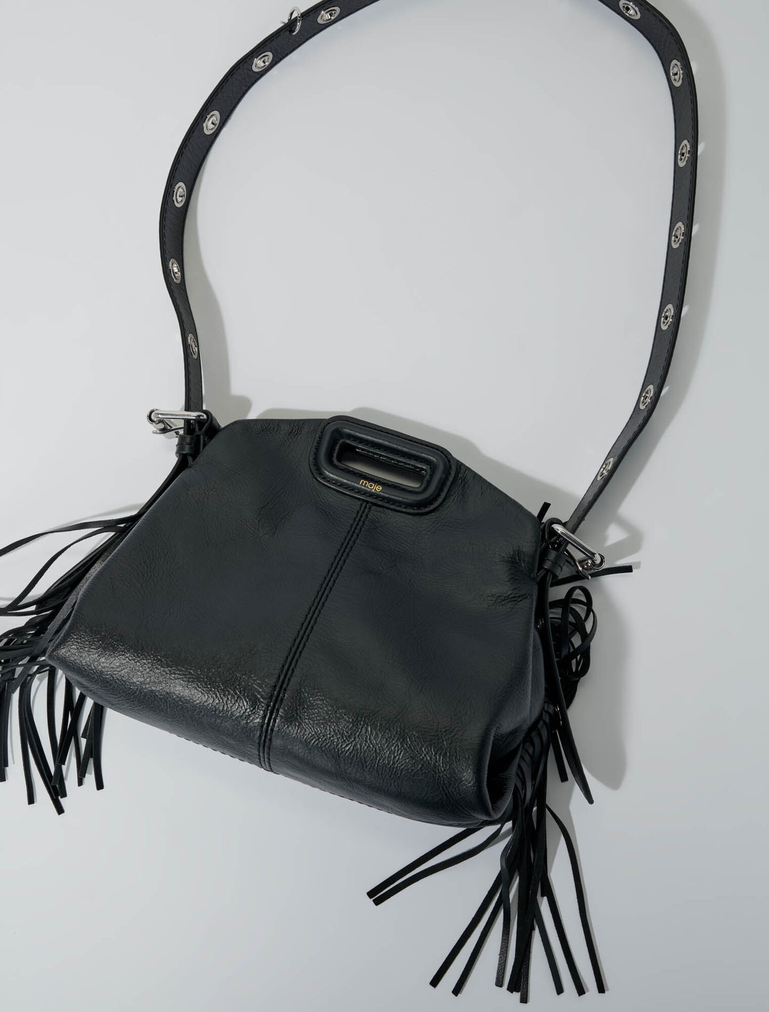 Tasche Miss M Mini, Craquelé-Leder