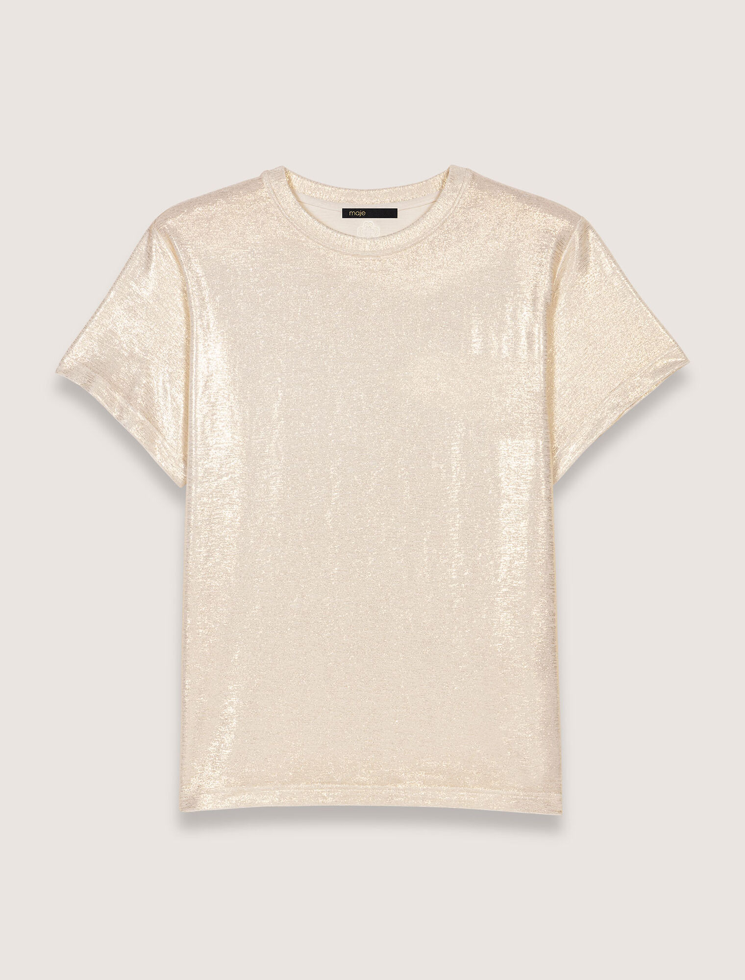 Lamé-T-Shirt