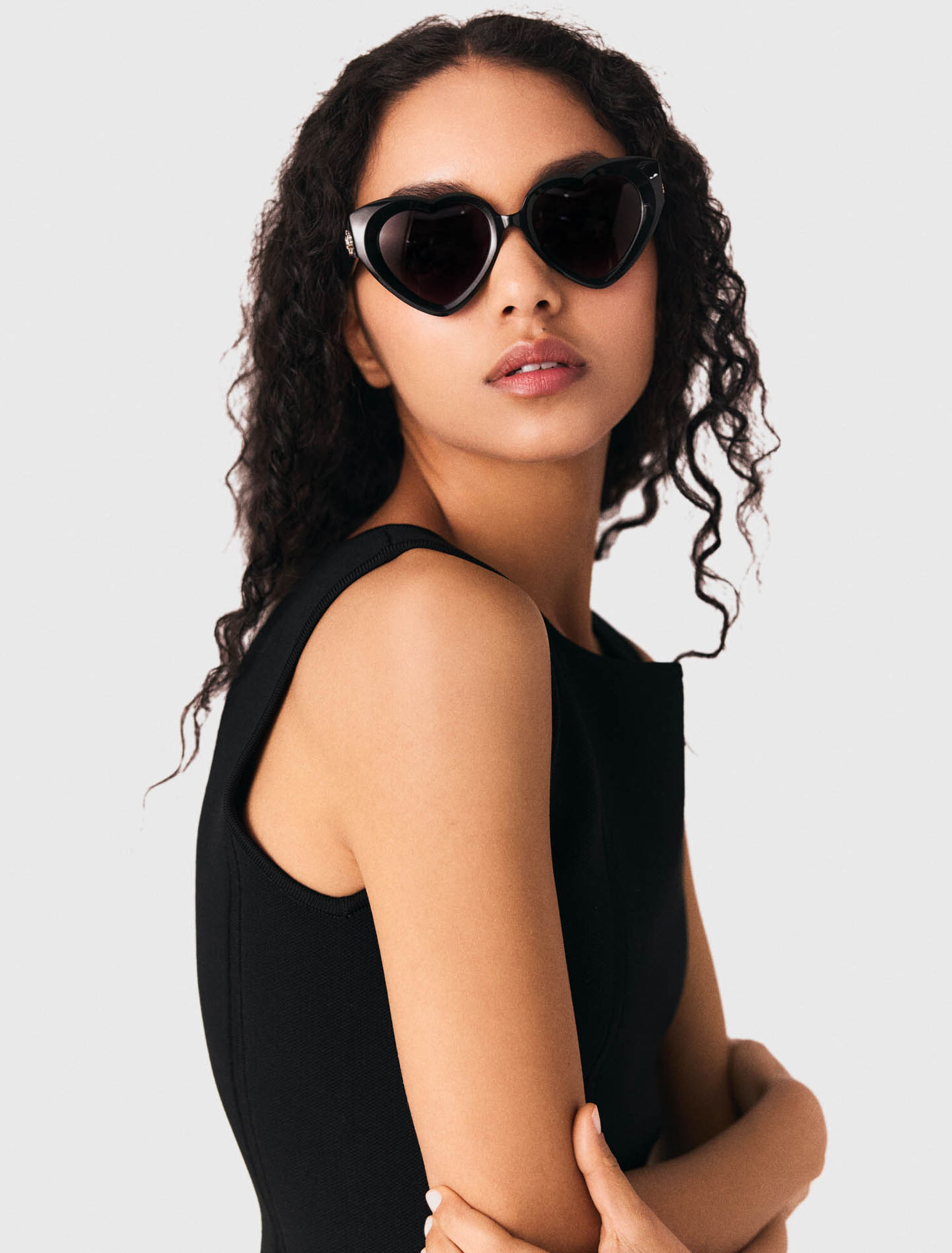 Herzf&ouml;rmige Sonnenbrille