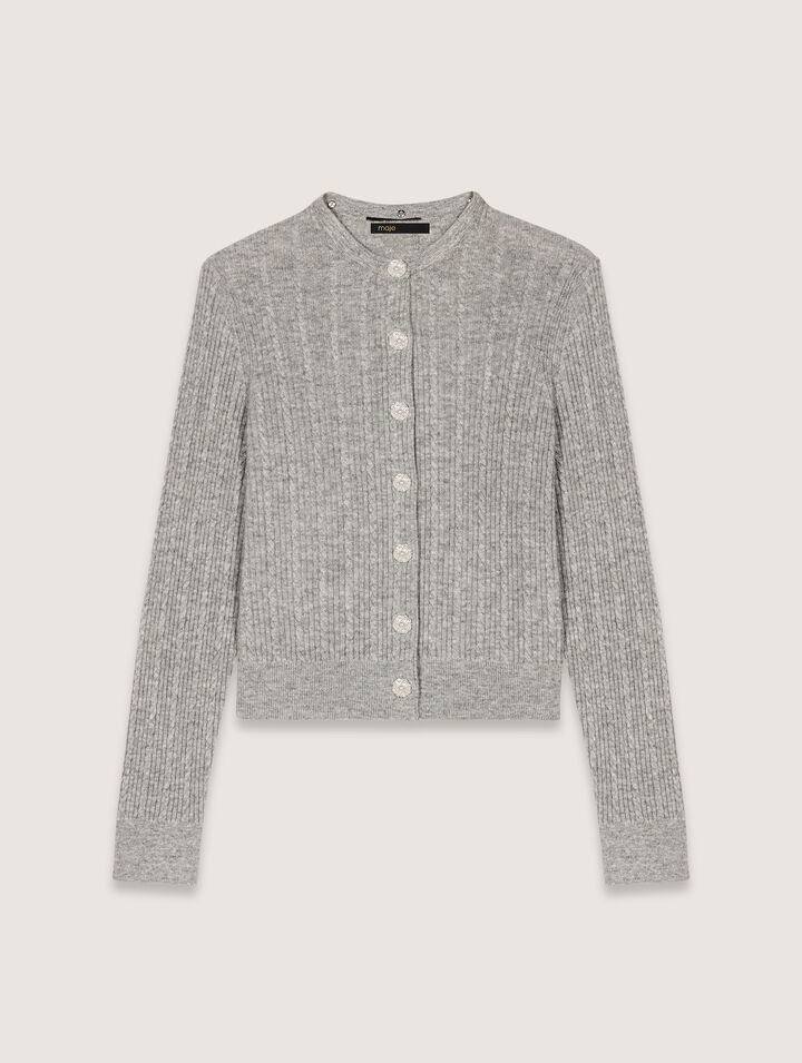 Cardigan mit abnehmbarem
