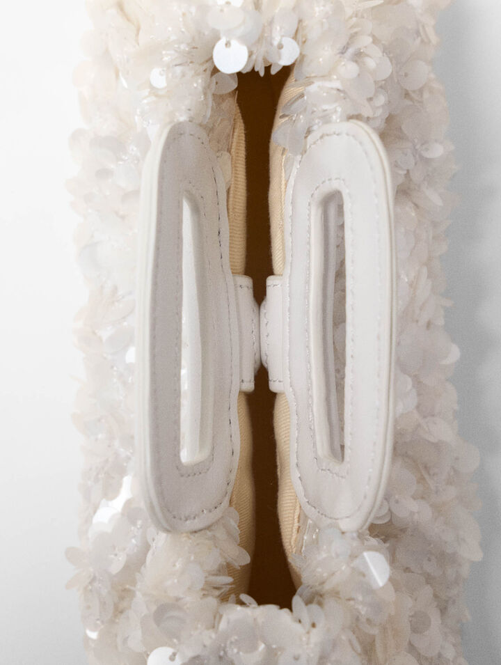 Milpli Mini-Clutch aus Pailletten