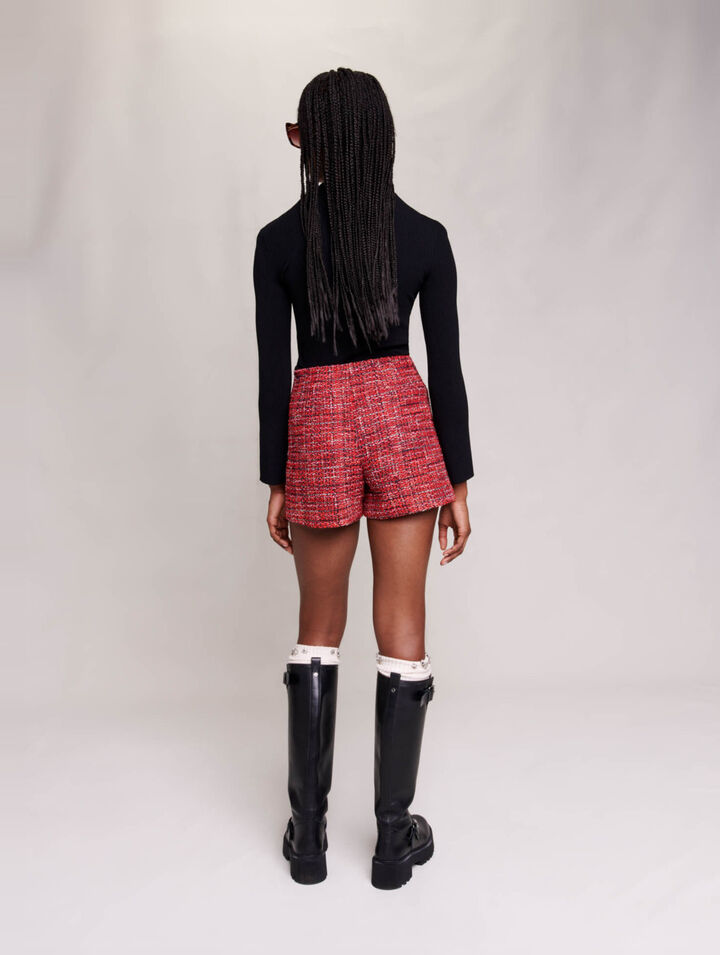 Tweed-Shorts