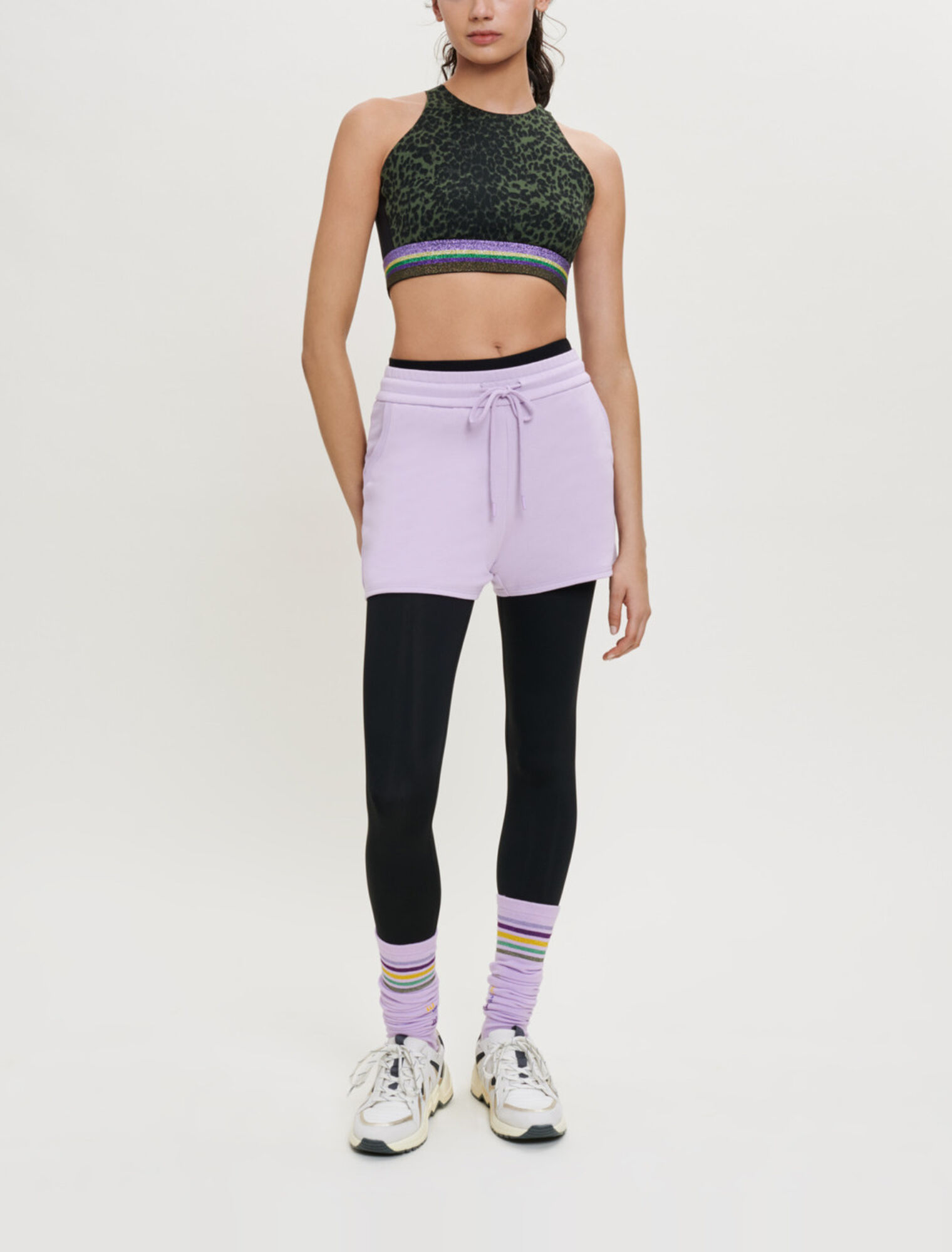 Sportshorts aus Molton