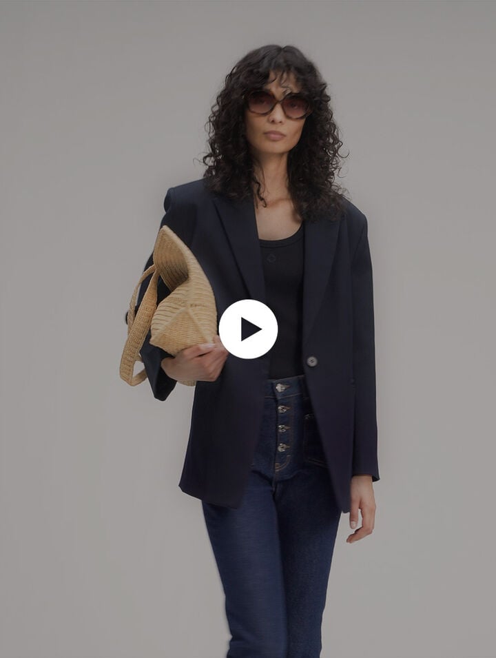 Denim-Jeans mit Taschen