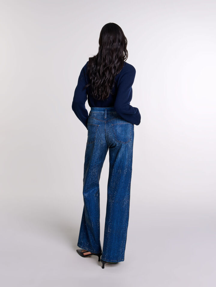 Jeans mit Strass