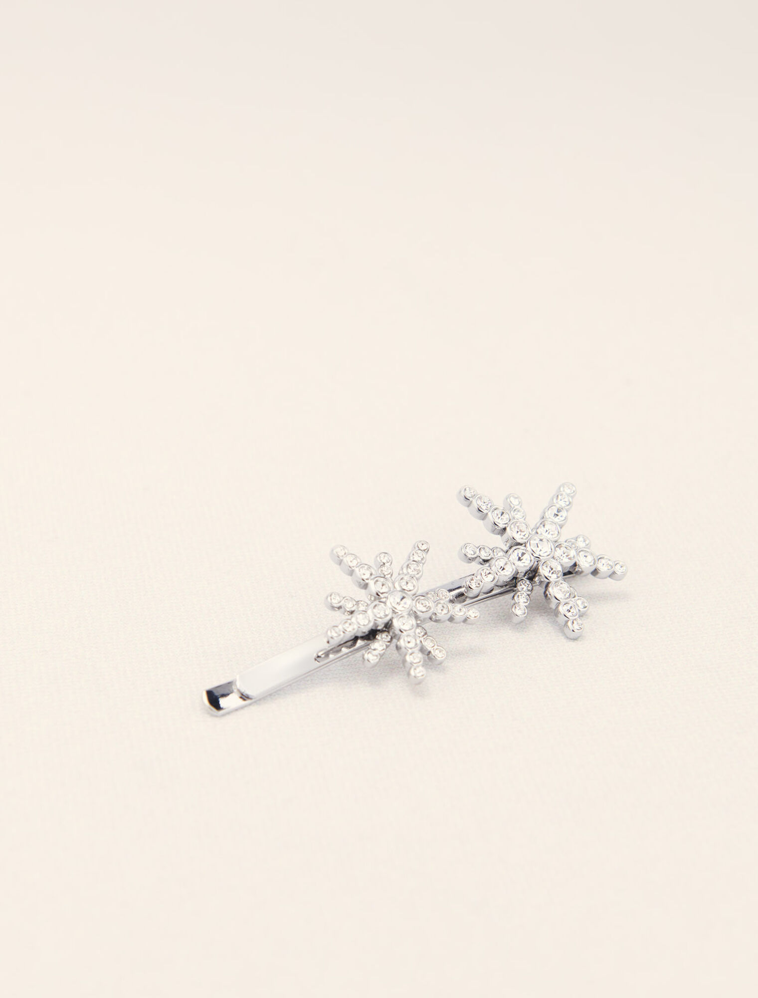 Haarspange mit Strass-Sternen