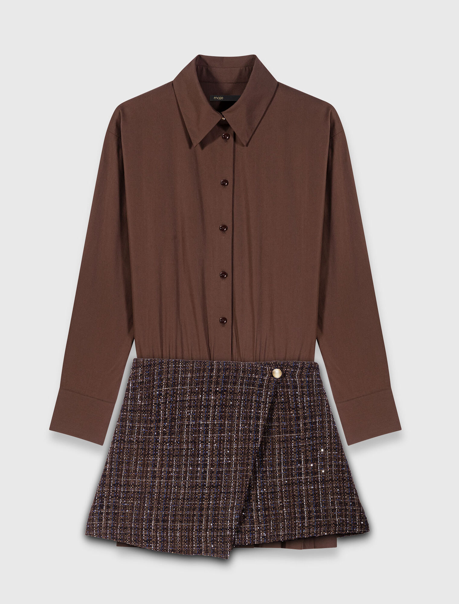 Kurzes 2-in-1-Kleid
