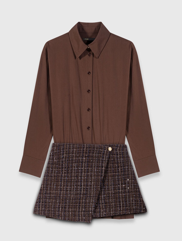 Kurzes 2-in-1-Kleid