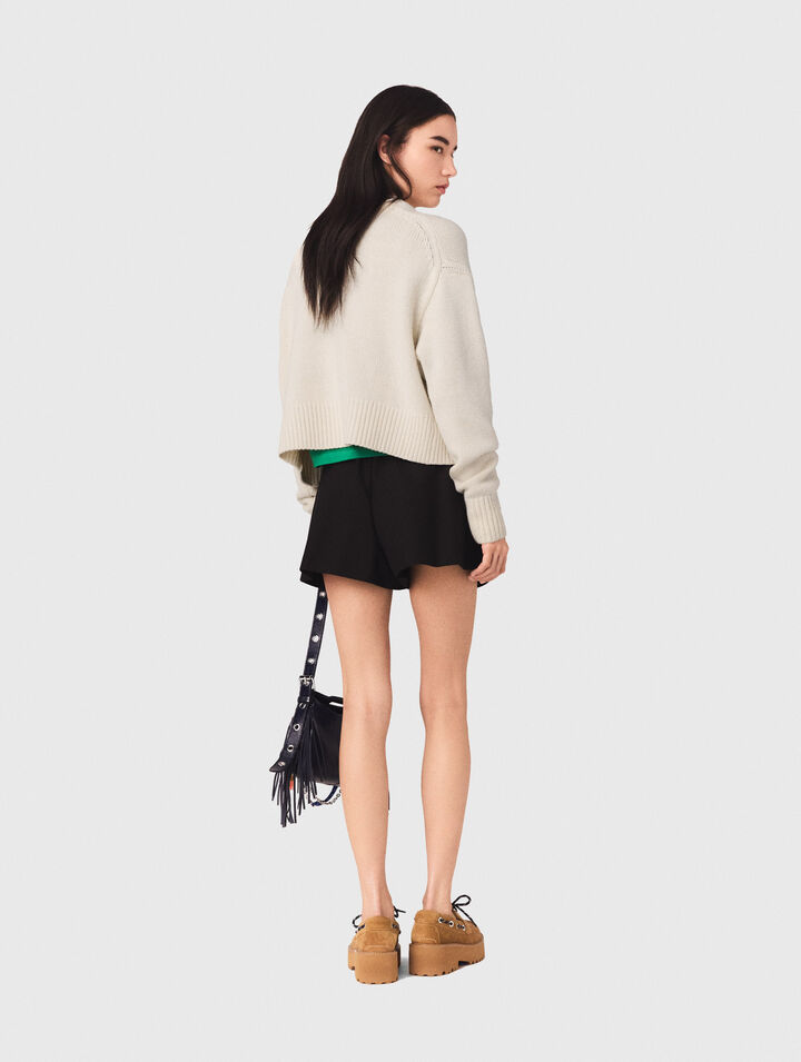 Elegante Wickel-Shorts