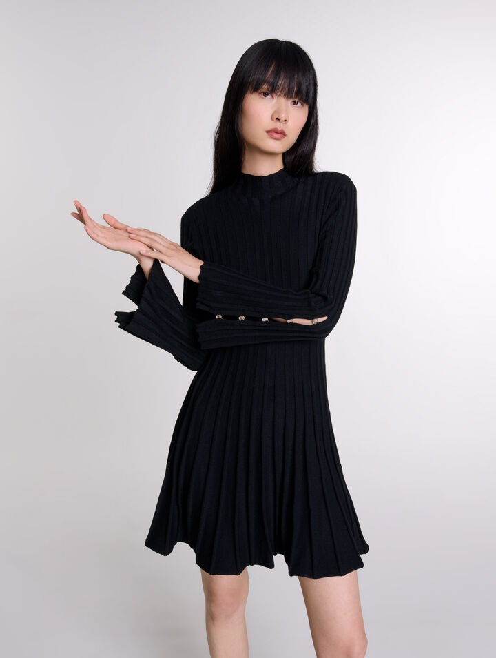 Kurzes Strickkleid