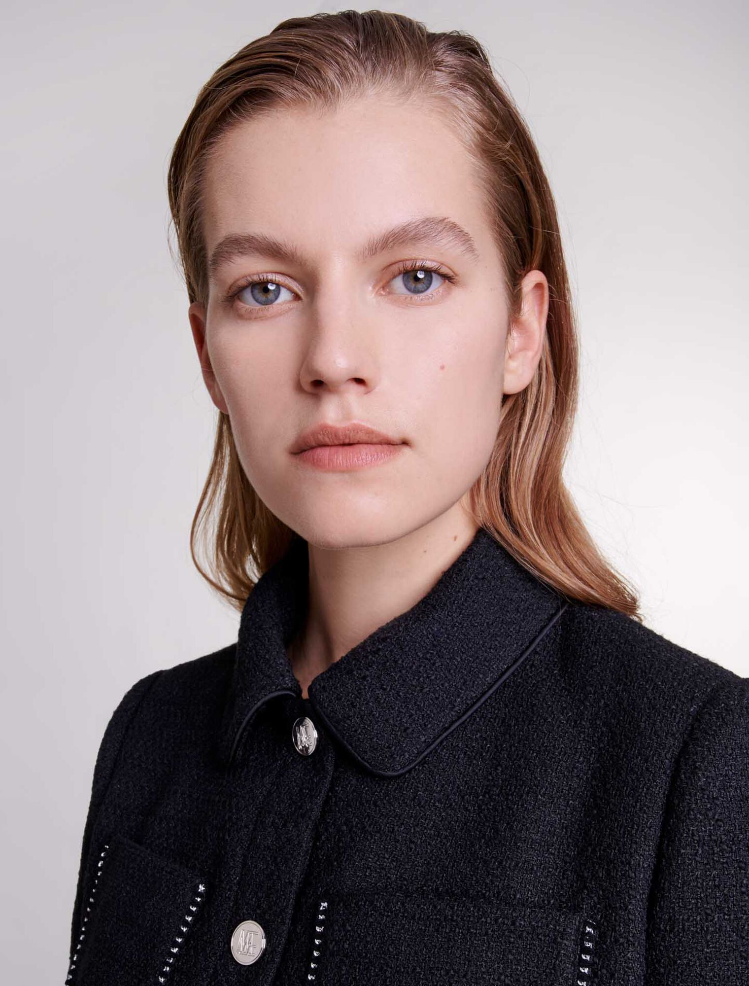 Tweed-Jacke