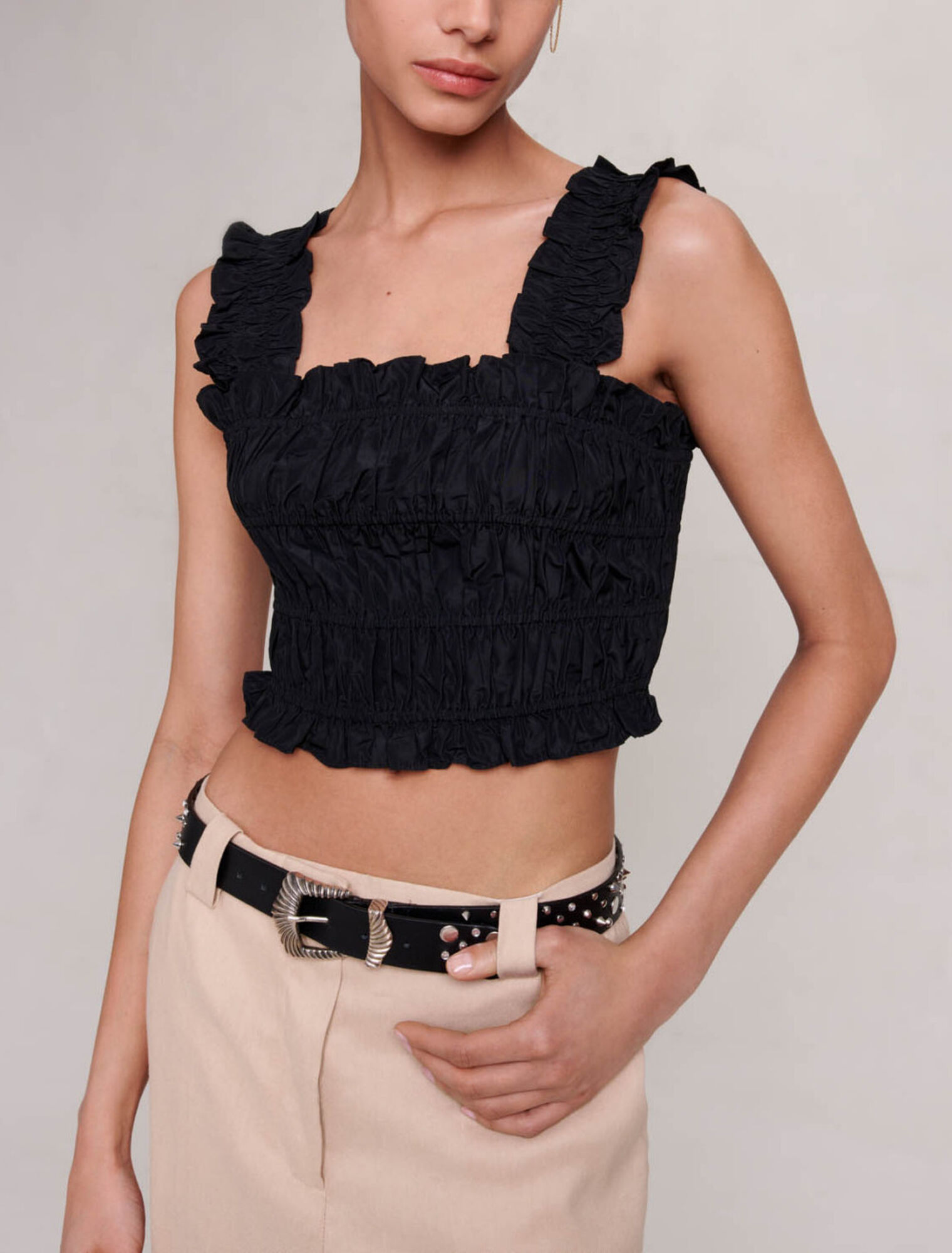Gesmoktes Top