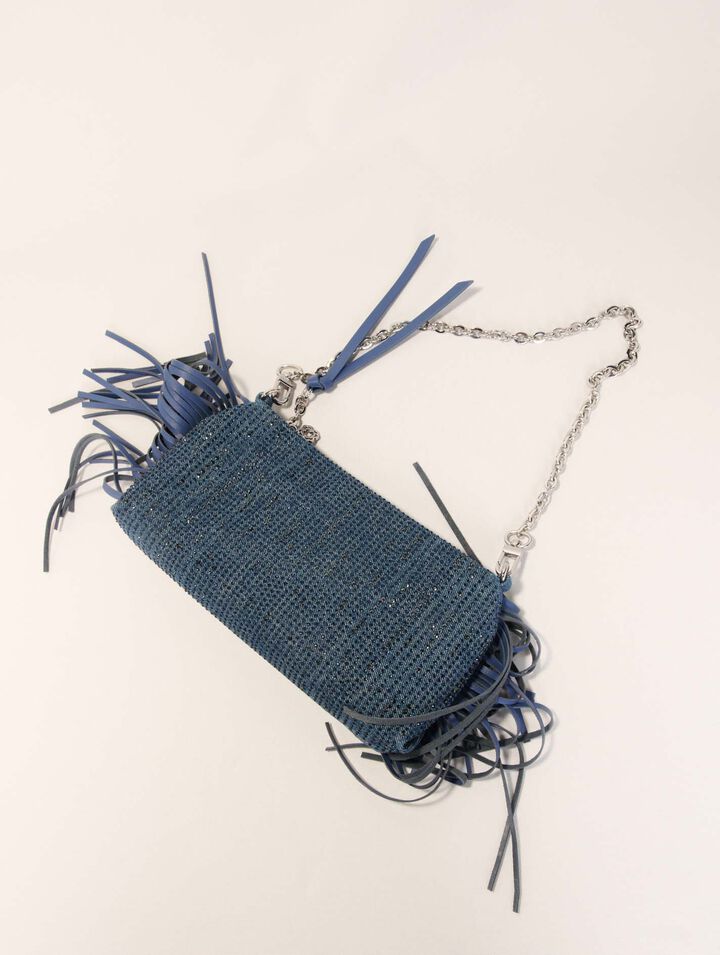 Clutch Miss M Pouch aus Denim