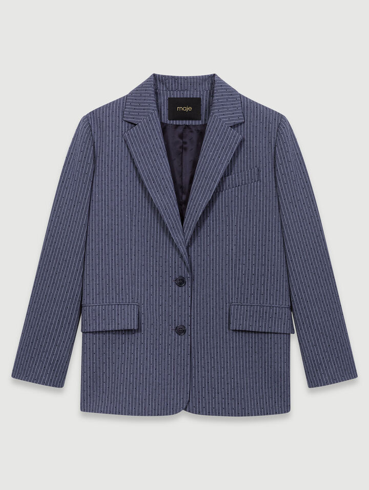 Blazer mit Strass