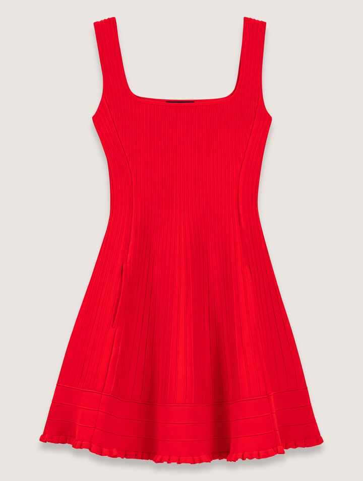Kurzes Strickkleid