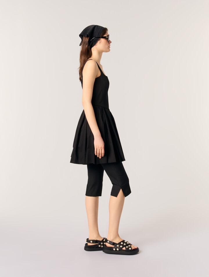 Kurzes Baumwollkleid