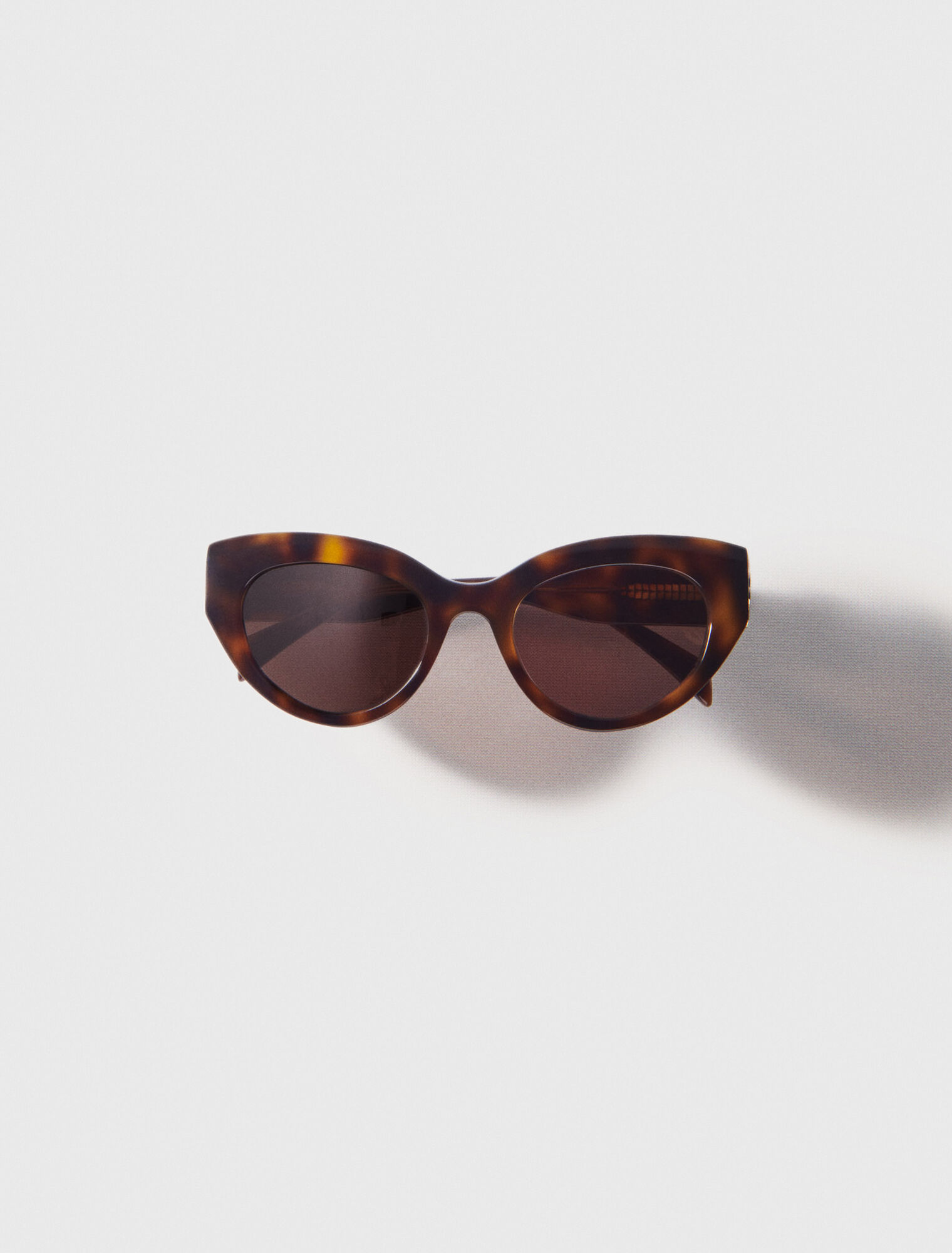 Cat-Eye-Sonnenbrille aus Acetat