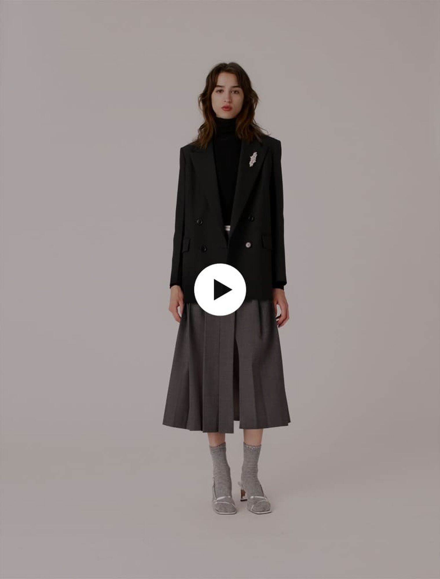 Doppelreihige Jacke