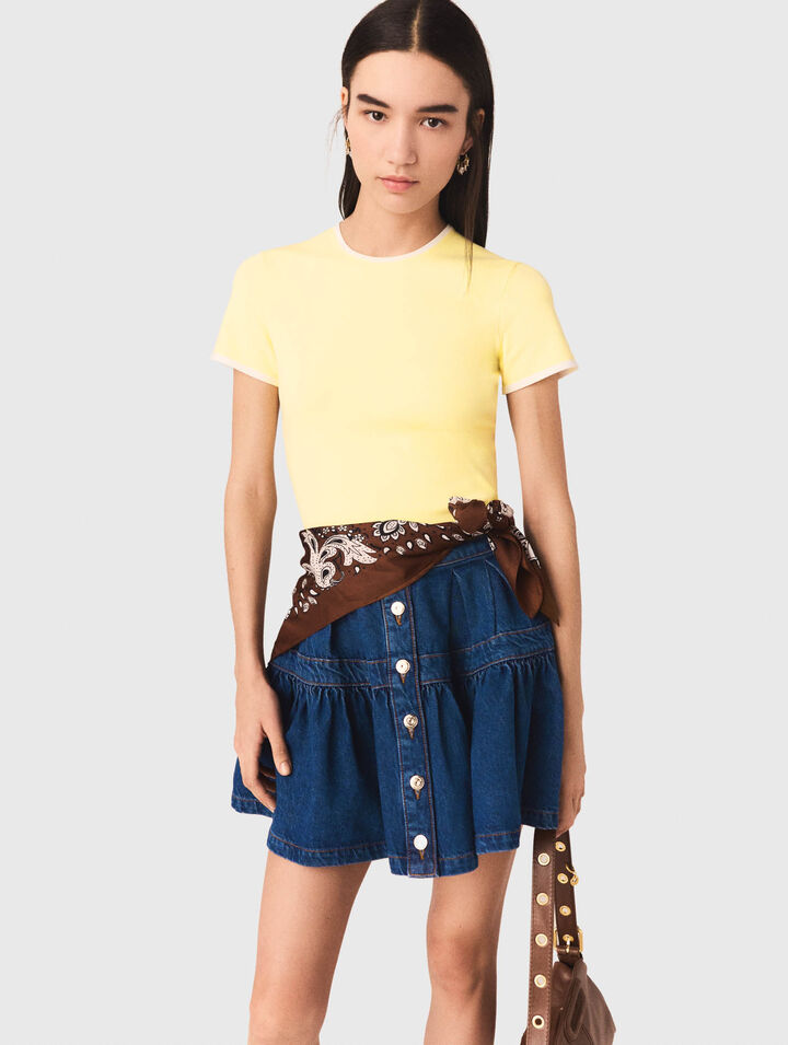 Pulli mit rundem R&uuml;ckenausschnitt