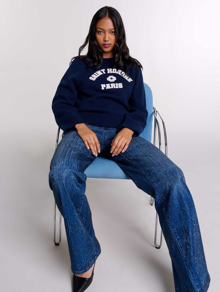 Jeans mit Strass