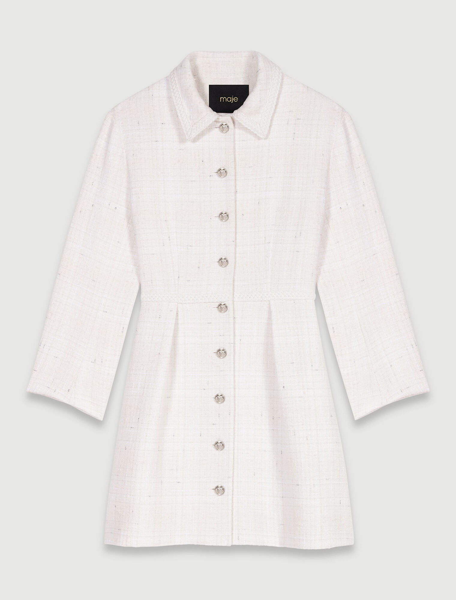 Kurzes Tweedkleid