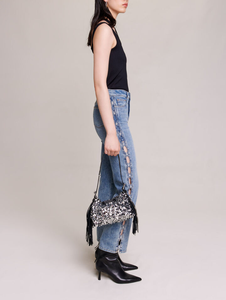 Jeans mit geradem Bein