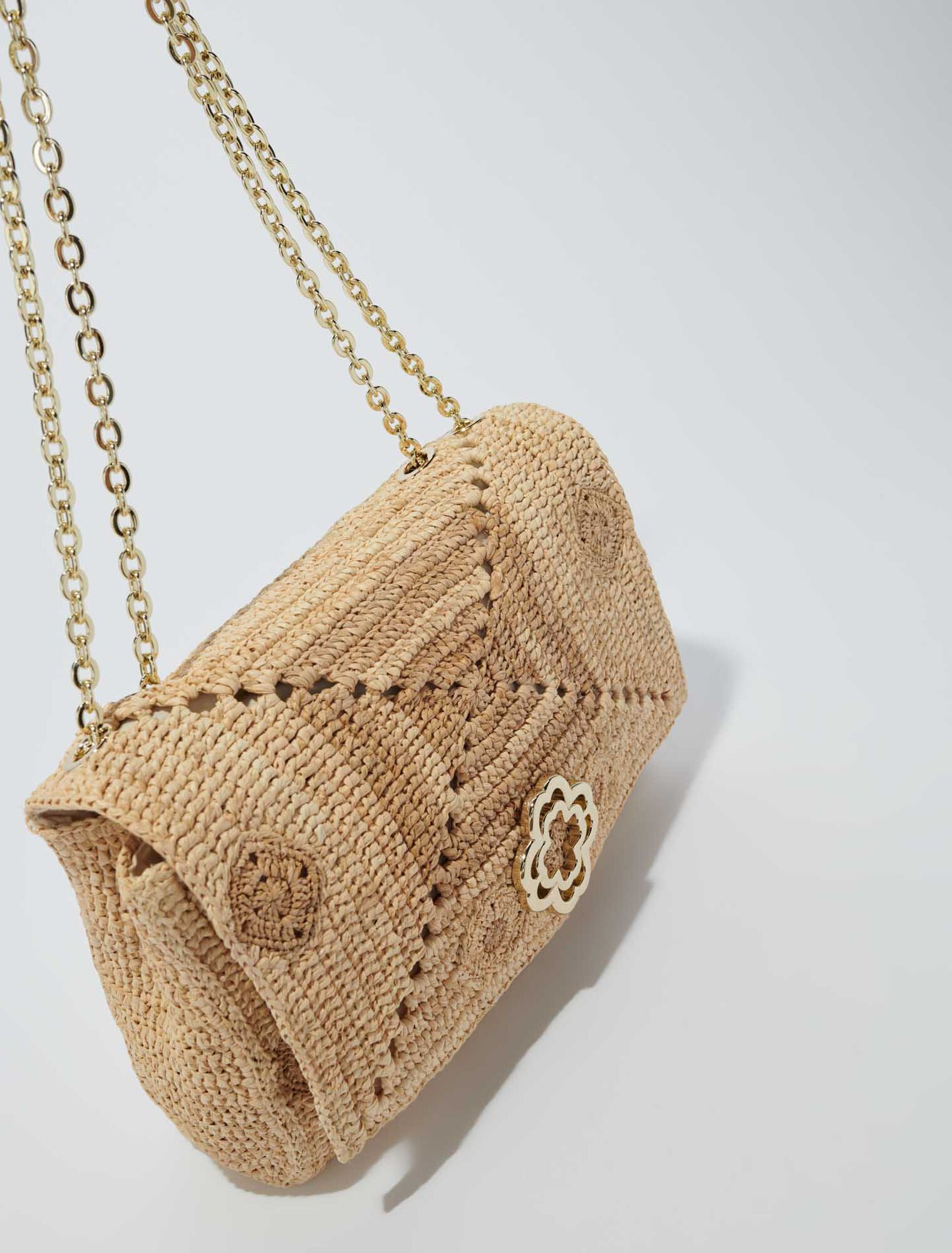 Handgefertigte Clover-Basttasche
