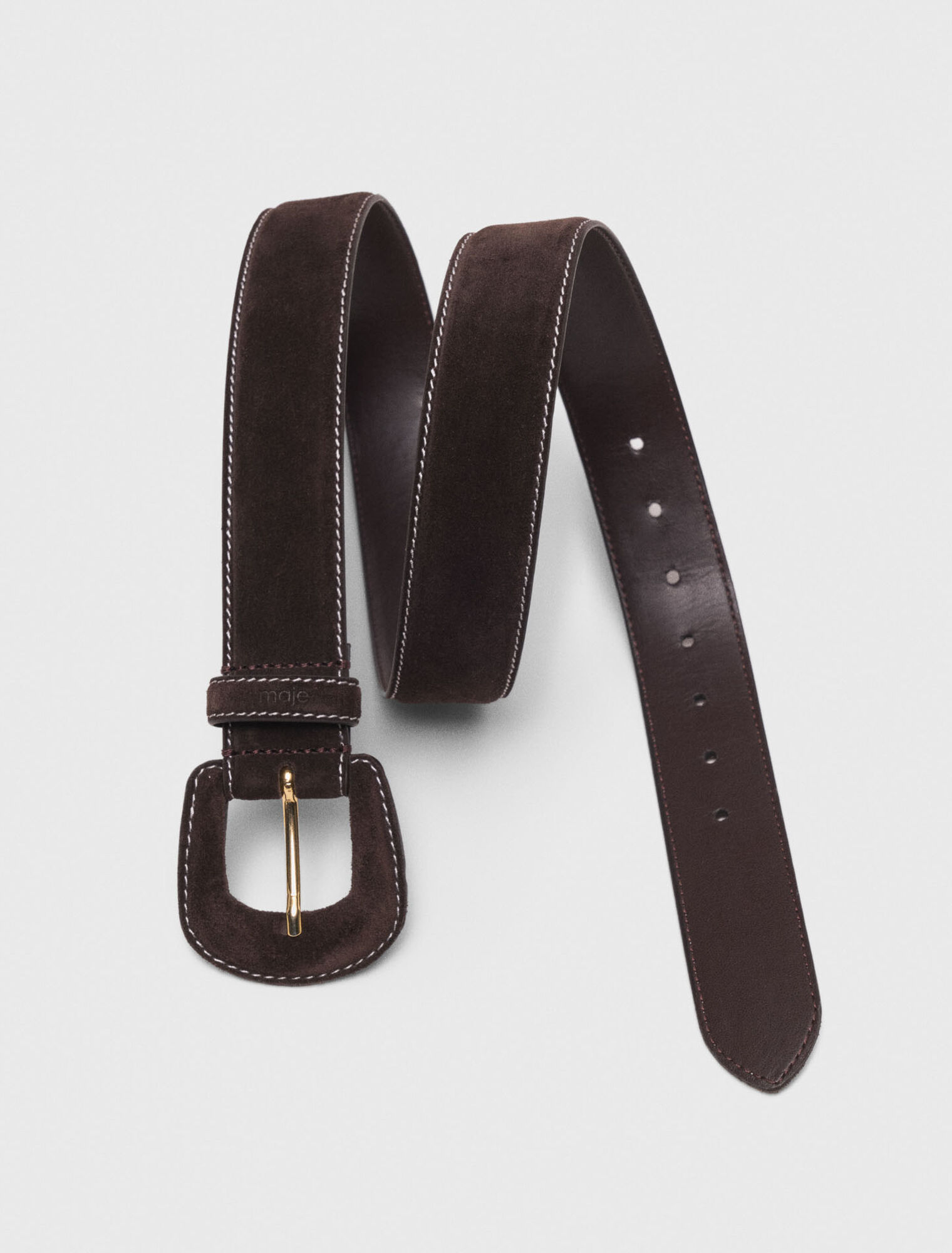 Gürtel aus Wildleder