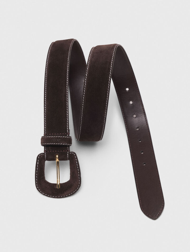 Gürtel aus Wildleder
