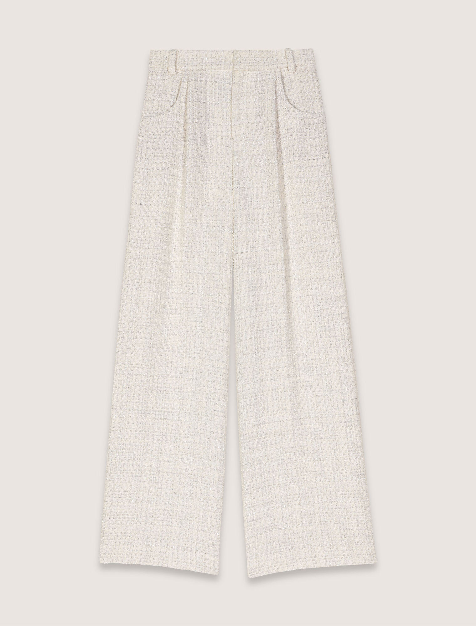 Weite Tweedhose