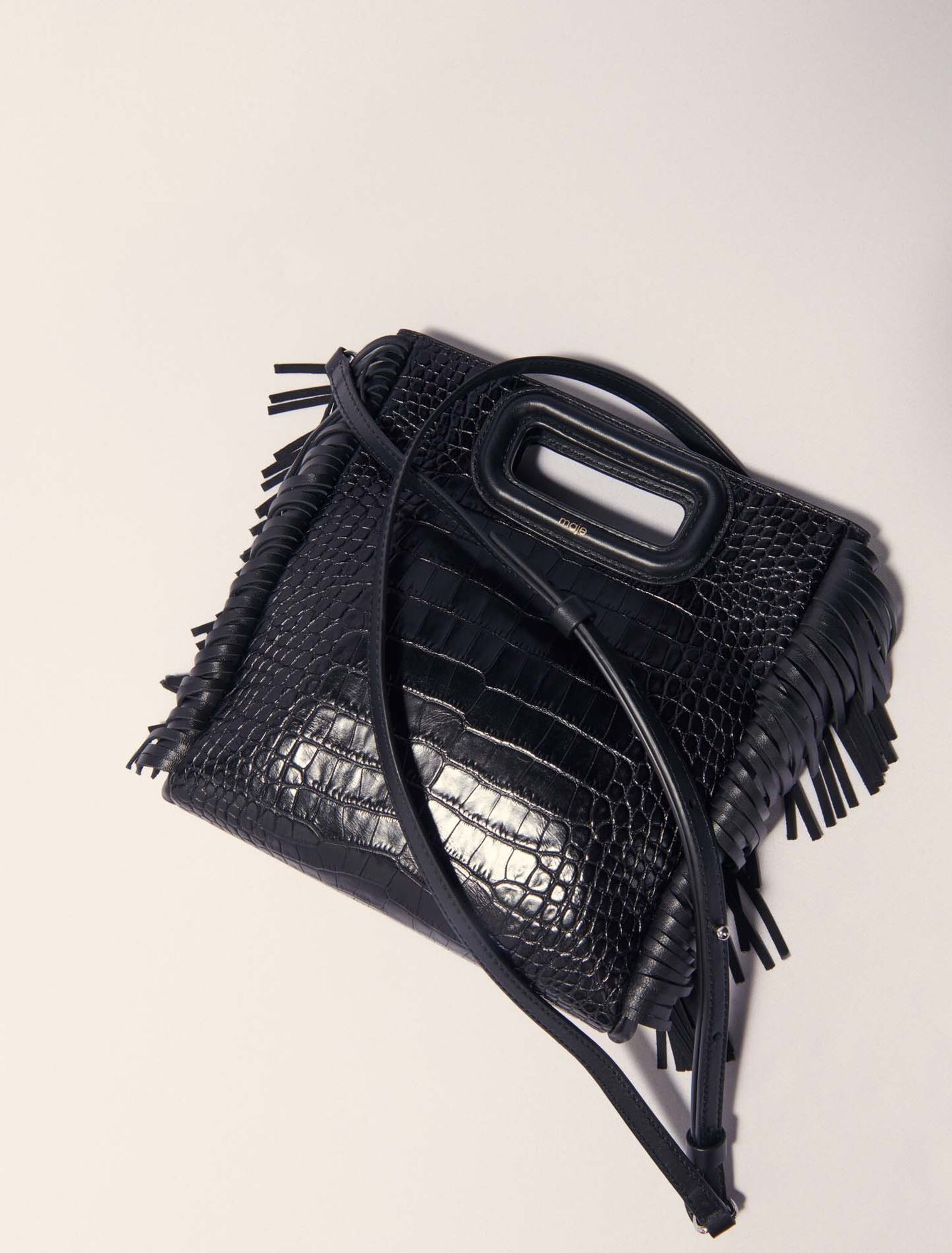 M-Tasche aus Krokodilleder
