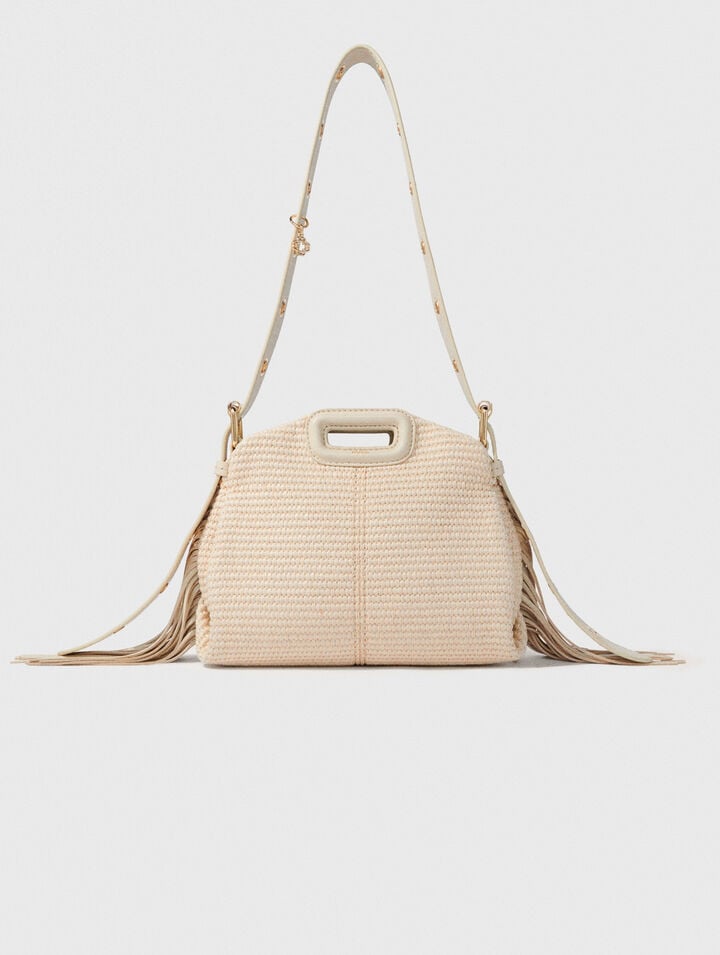 Mini M-Tasche mit Basteffekt