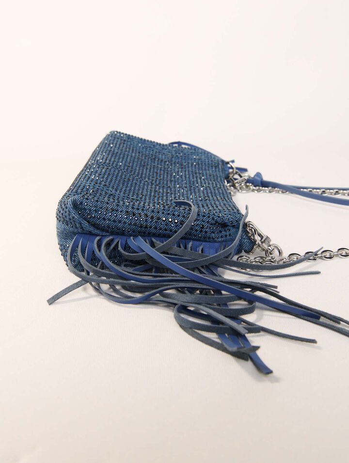 Clutch Miss M Pouch aus Denim